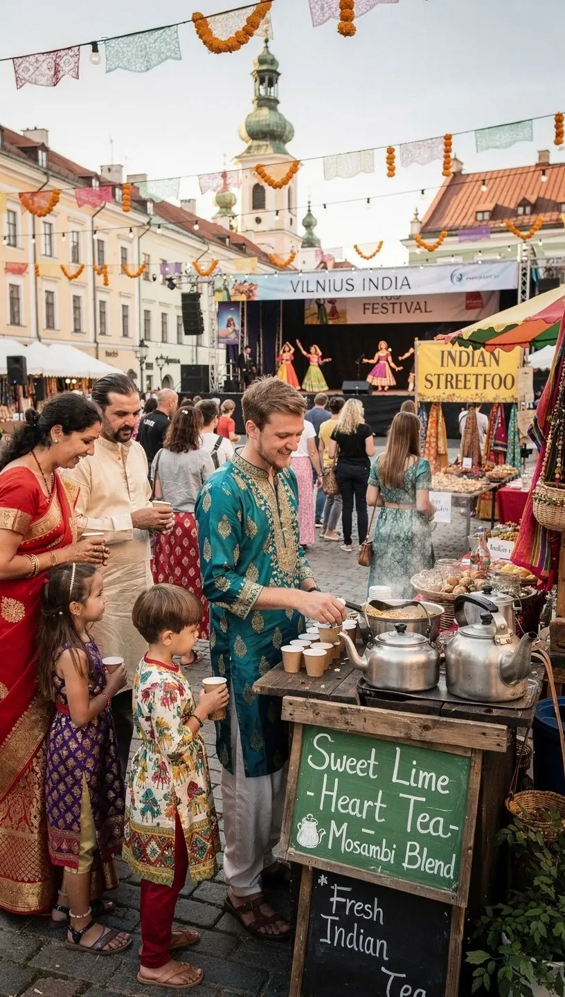 Žaliosios kalkės ir šviežios žolės, naudojamos arbatos paruošimui.